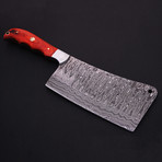 Damascus Cleaver Knife // 9050