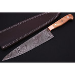 Damascus Kitchen Knife // 9055