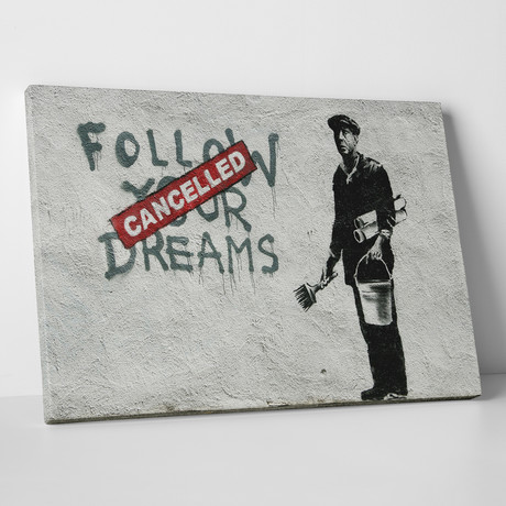 Follow Your Dreams // Gallery Wrapped Canvas (16"W x 20"H x 0.8"D)