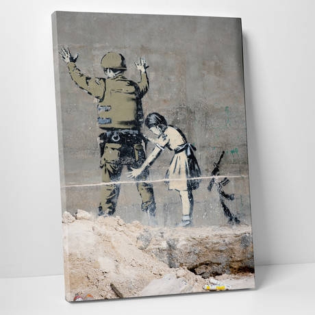 Search In Reverse // Gallery Wrapped Canvas (16"W x 20"H x 0.8"D)