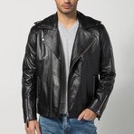 Welling Leather Jacket // Black (S)