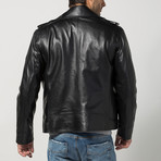 Welling Leather Jacket // Black (S)