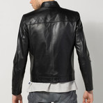 Laurent Leather Jacket // Black (S)