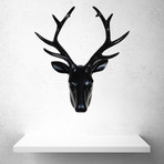 Contemporary Deer Head Wall Art (Copper)