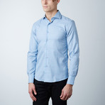 Check Dress Shirt // Sky Blue (US: 16.5R)