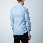 Check Dress Shirt // Sky Blue (US: 15R)