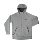 Filament Zip Hoodie // Gunmetal Heather (M)