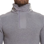 Garforth Pull Over // Mid-Grey Marl (M)