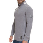 Garforth Pull Over // Mid-Grey Marl (M)