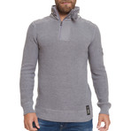 Garforth Pull Over // Mid-Grey Marl (M)
