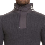 Garforth Pull Over // Charcoal Marl (S)
