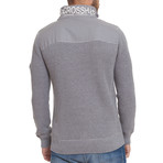 Garforth Pull Over // Mid-Grey Marl (M)