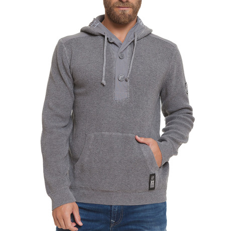 Scapegoat Pull Over // Mid-Grey Marl (S)