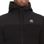 Biteback Zip-Up // Black (L)
