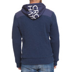 Biteback Zip-Up // Mood Indigo Marl (XL)