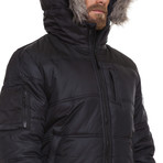 Knightsbridge Puffer Coat // Black (M)