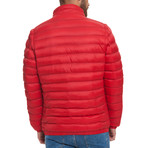 Zipoff Puffer Coat // Haute Red (S)