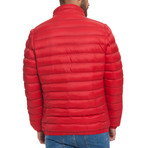 Zipoff Puffer Coat // Haute Red (M)