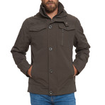 Woodrow Coat // Peat Green (S)