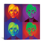 Andy Warhol On Andy Warhol (18"W x 18"H x 0.75"D)