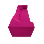 XO Sofa (Wool // Fuschia)