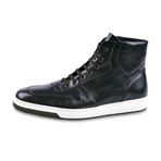 Voltera High Top Sneaker // Nero (US: 9.5)