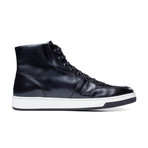 Voltera High Top Sneaker // Nero (US: 9.5)