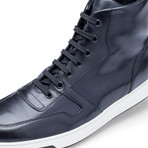 Voltera High Top Sneaker // Nero (US: 9.5)