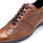 Cinque Terre Leather Sneaker // Brown (US: 8)