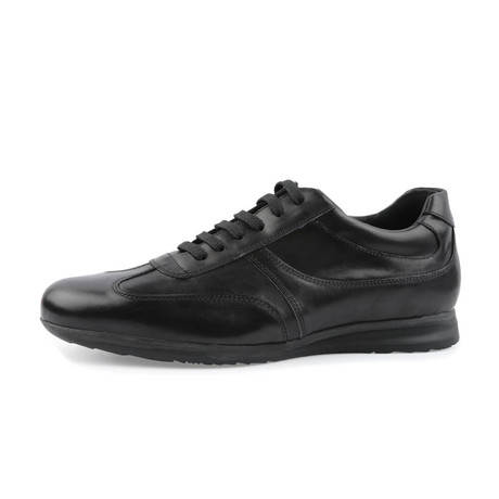 Cinque Terre Leather Sneaker // Nero (US: 8)