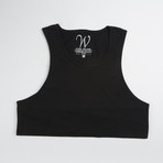 Ultra Soft Semi-Fitted Tank // Black + Heavy Metal + White // Pack of 3 (S)