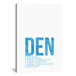 DEN Air Traffic Control, Denver (18"W x 26"H x 0.75"D)