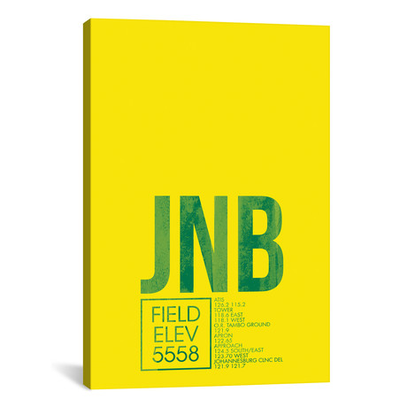 JNB Air Traffic Control, Johannesburg (26"W x 18"H x 0.75"D)