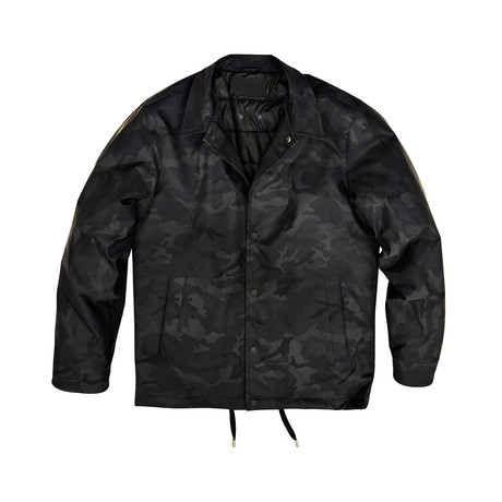 Tryon Camo Coach's Jacket // Olive (L)