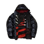 Phoenix Down Filled Hooded Jacket // Midnight (S)