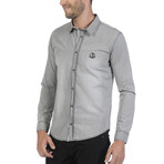 Pata Button Up Shirt // Grey (XL)