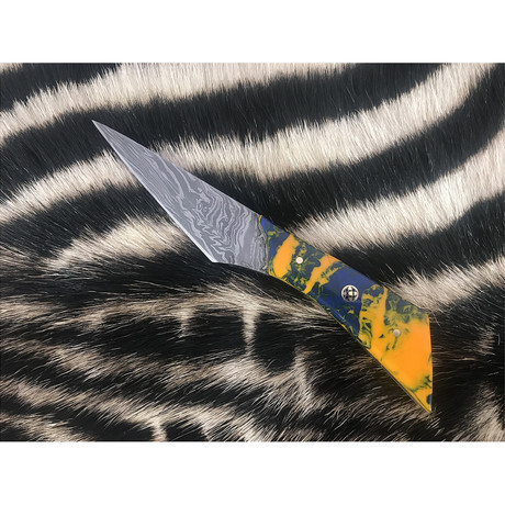 Damascus Skinner Knife // SK-10