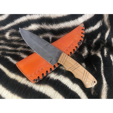 Damascus Skinner Knife // SK-13