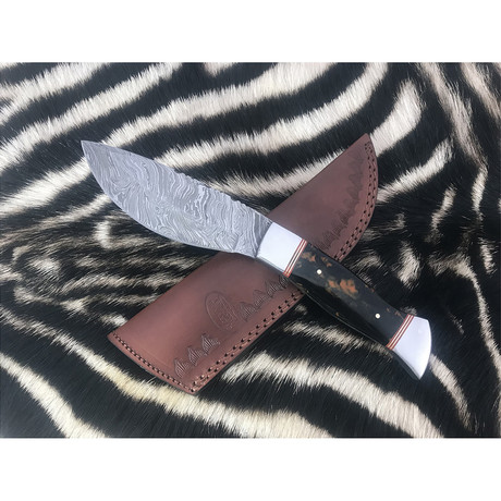 Damascus Skinner Knife // SK-19