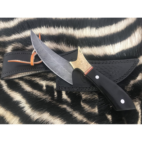 Damascus Skinner Knife // SK-07