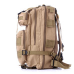 Something Tactical Military Backpack // Beige