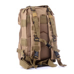 Something Tactical Military Backpack // Beige