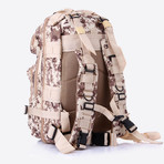 Tactical Military Backpack // Beige Camo