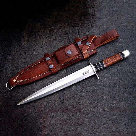 Viking Asger-Spear D2 Stiletto Toothpick Dagger