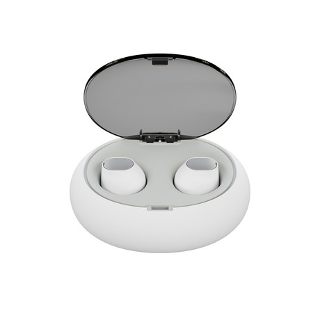 Ascend-1 Truly Wireless Earbuds // White (iOS)