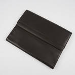 Premium Leather Envelope Portfolio // Brown