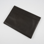 Premium Leather Envelope Portfolio // Brown