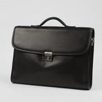 Leather Briefcase // Black