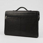 Leather Briefcase // Black