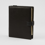 Leather Planner Cover // Black